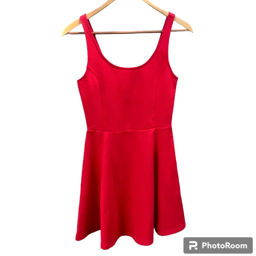 NWT H&M bright red mini dress - size 6
